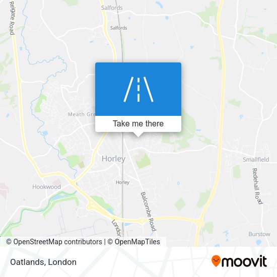 Oatlands map