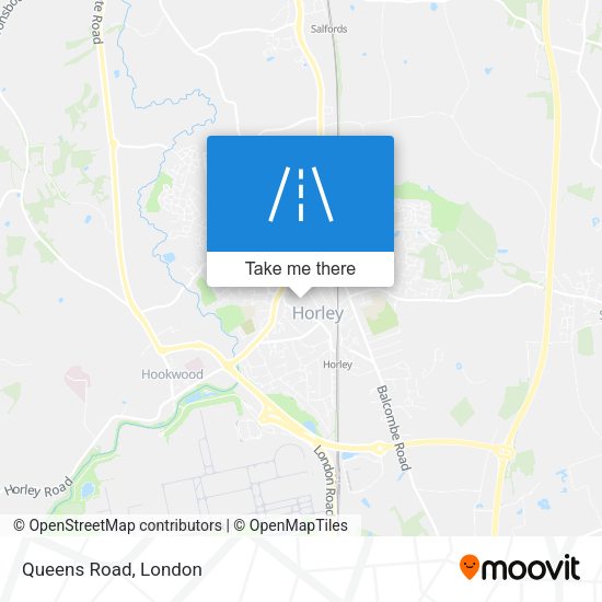 Queens Road map