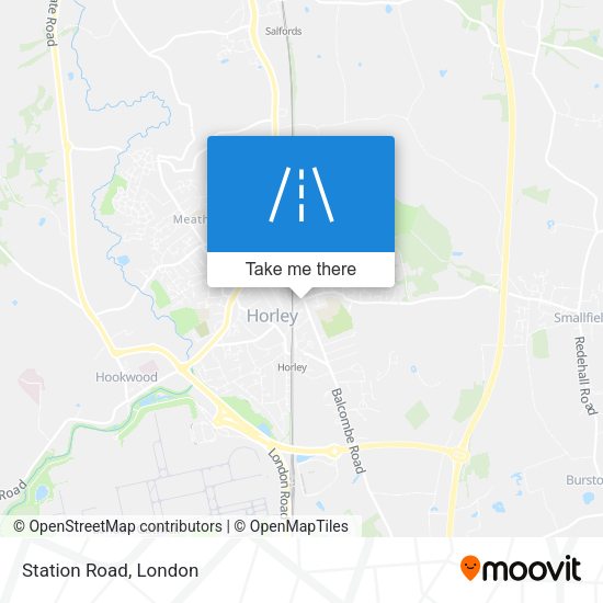 Station Road map
