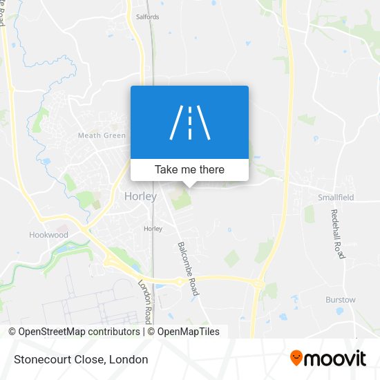 Stonecourt Close map