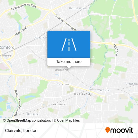 Clairvale map
