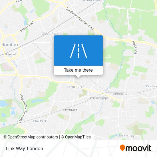 Link Way map