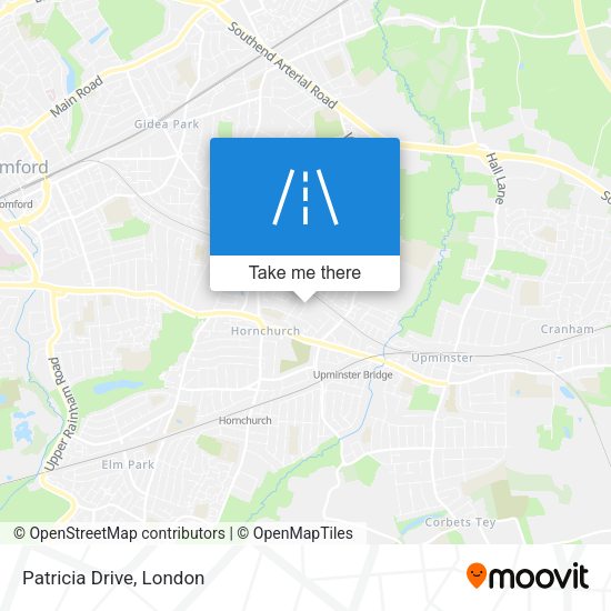 Patricia Drive map