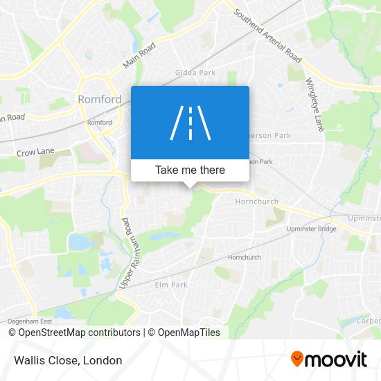 Wallis Close map