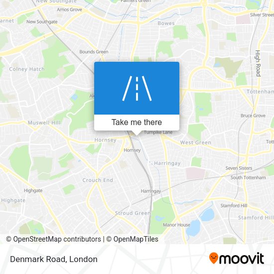 Denmark Road map
