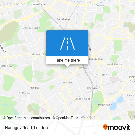 Haringey Road map