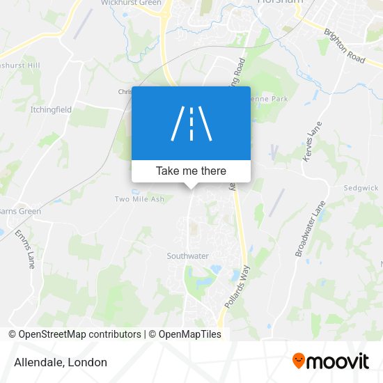 Allendale map