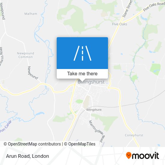 Arun Road map