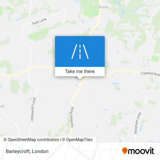 Barleycroft map
