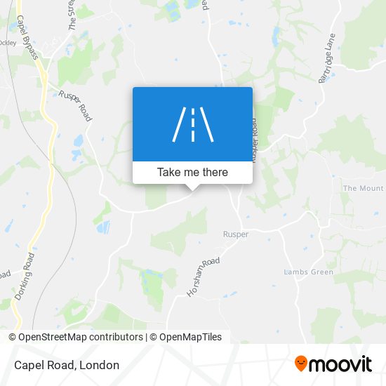 Capel Road map