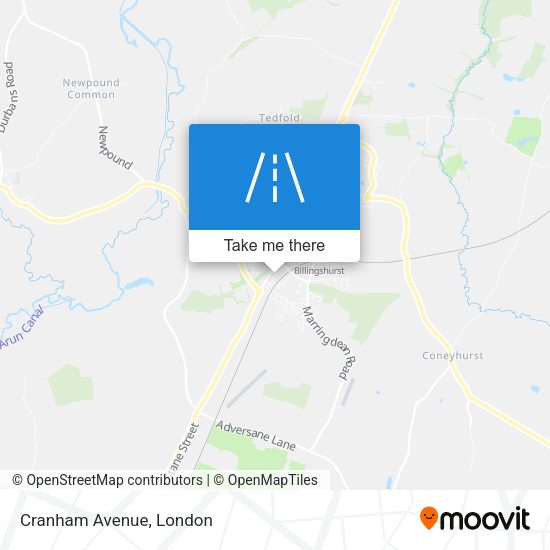 Cranham Avenue map