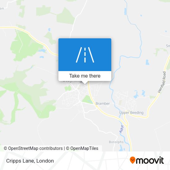 Cripps Lane map