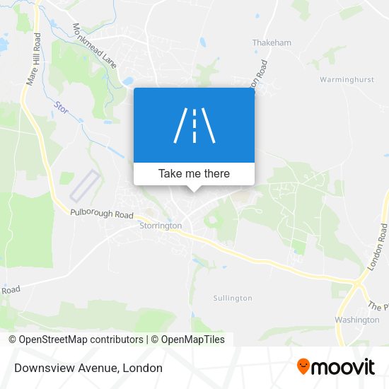 Downsview Avenue map