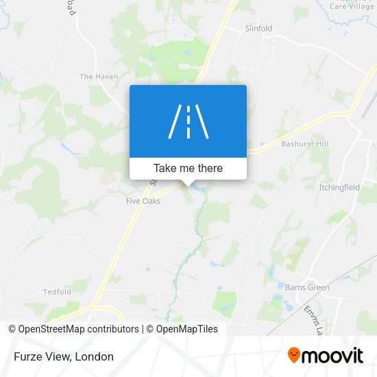 Furze View map