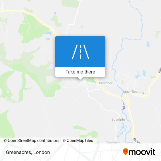 Greenacres map