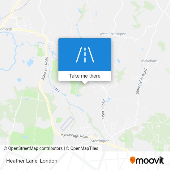 Heather Lane map