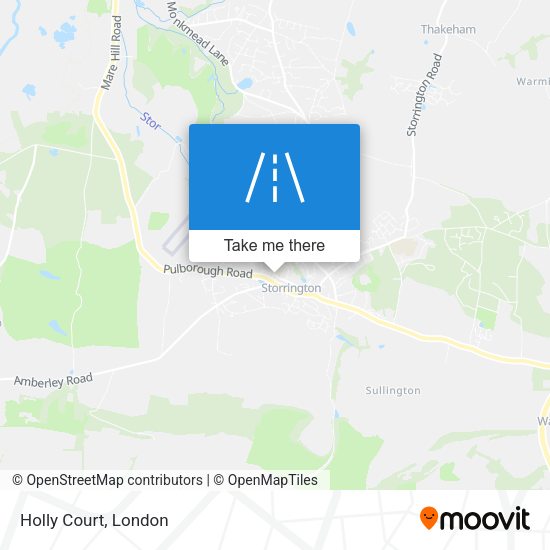 Holly Court map
