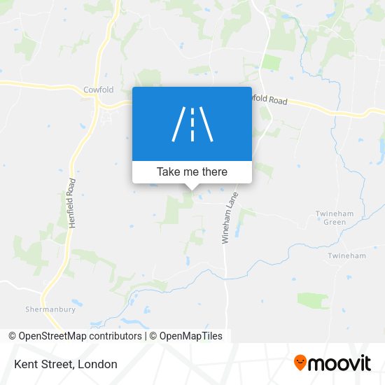 Kent Street map