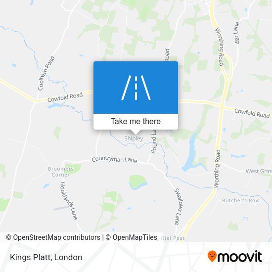 Kings Platt map