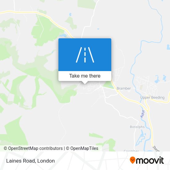 Laines Road map