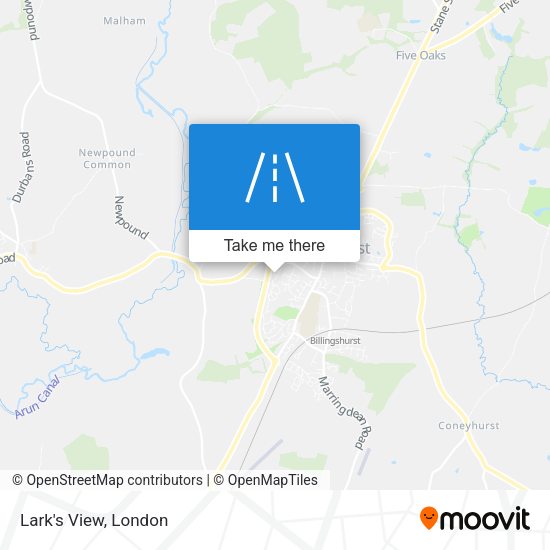 Lark's View map