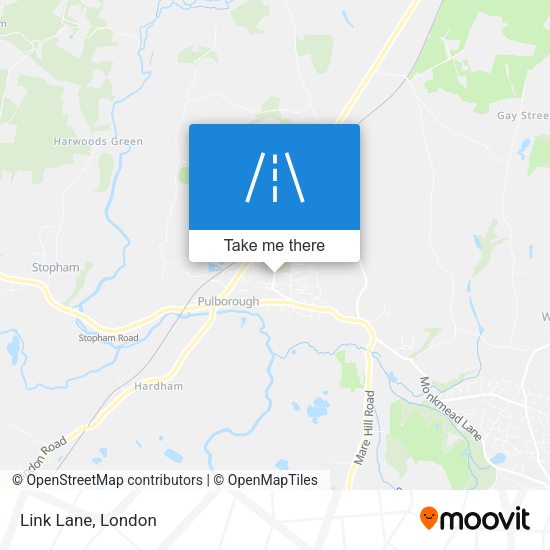 Link Lane map