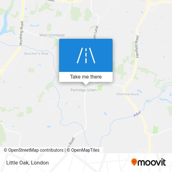 Little Oak map