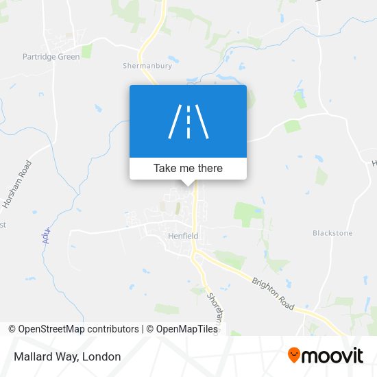 Mallard Way map