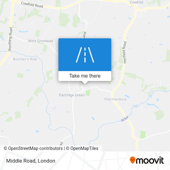 Middle Road map
