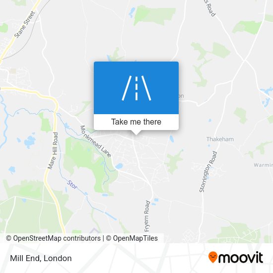 Mill End map