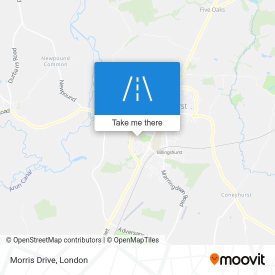 Morris Drive map