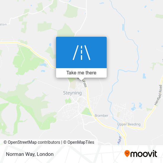 Norman Way map