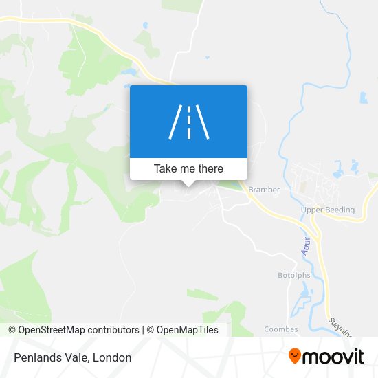 Penlands Vale map