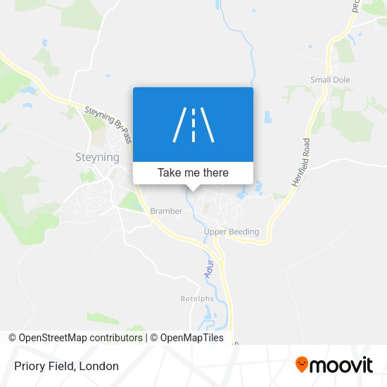 Priory Field map