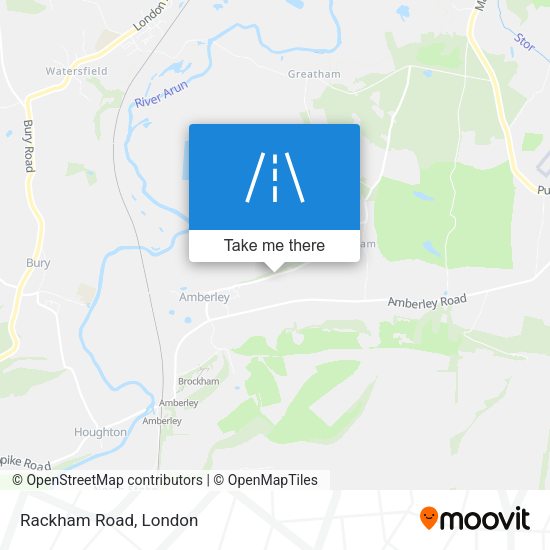 Rackham Road map
