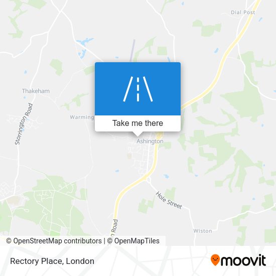 Rectory Place map