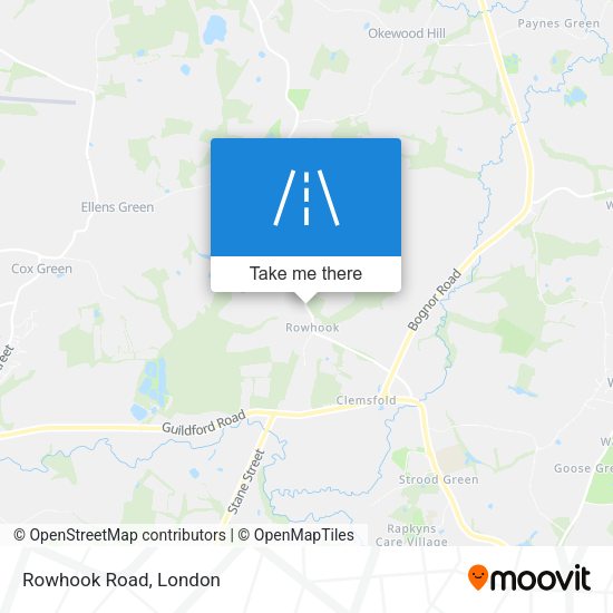 Rowhook Road map