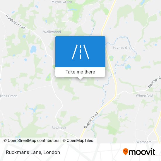 Ruckmans Lane map