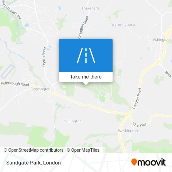 Sandgate Park map