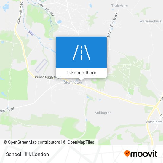 School Hill map