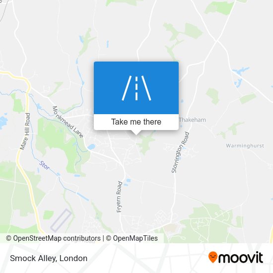 Smock Alley map