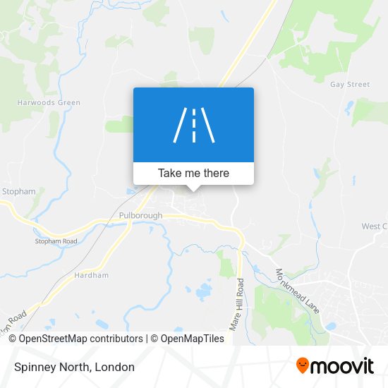 Spinney North map