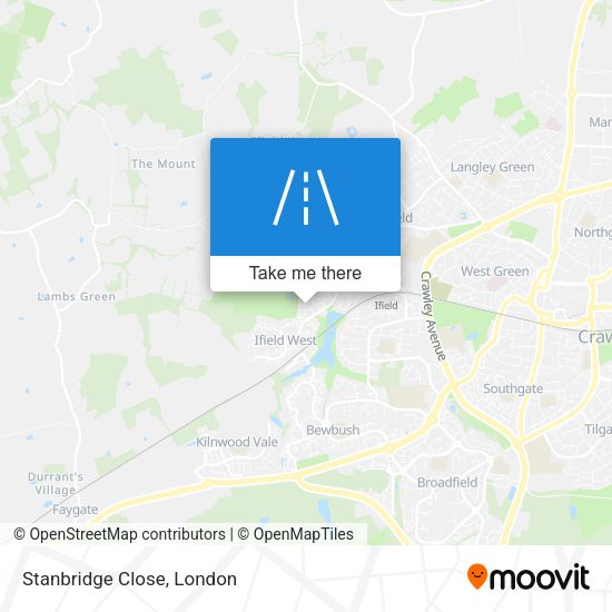 Stanbridge Close map