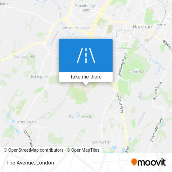 The Avenue map
