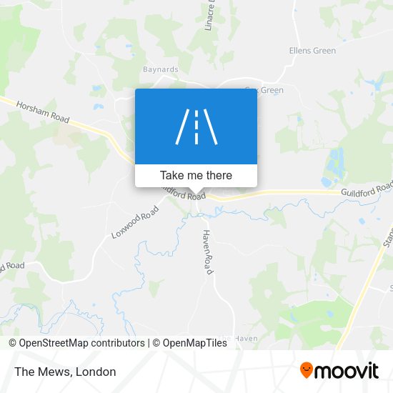 The Mews map