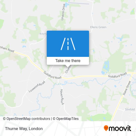 Thurne Way map
