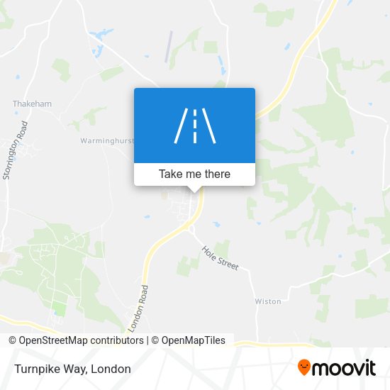 Turnpike Way map