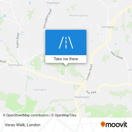 Veras Walk map