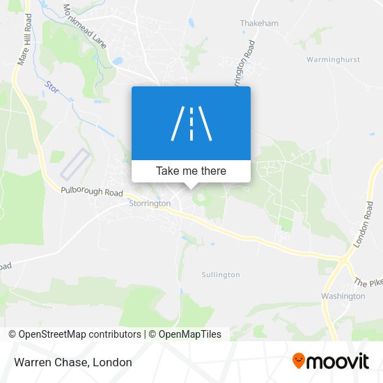 Warren Chase map