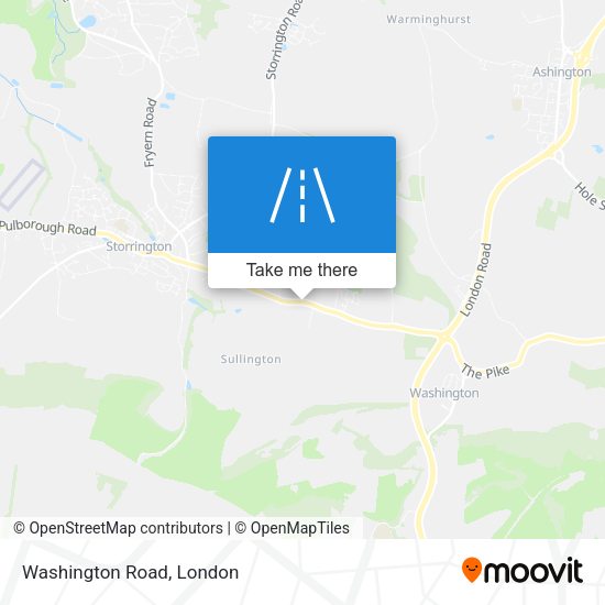 Washington Road map